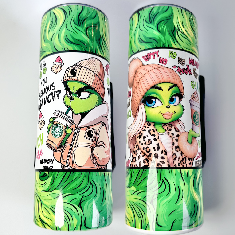 Grinch DNA 20oz Tumbler – One Creative Mutha