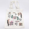 Inspirational Boho Mini Canvas Tote Bag