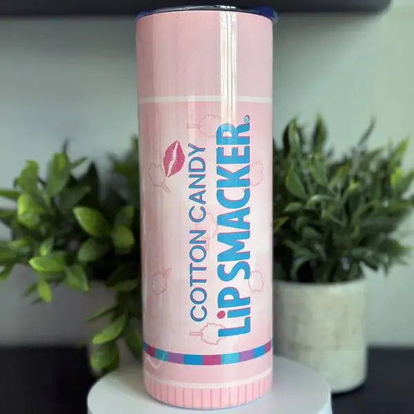 Cotton Candy Lipsmackers Stainless Steel Tumbler