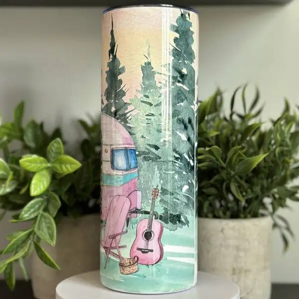 'Back That Thang Up' Camping Stainless Steel Tumbler - Image 4