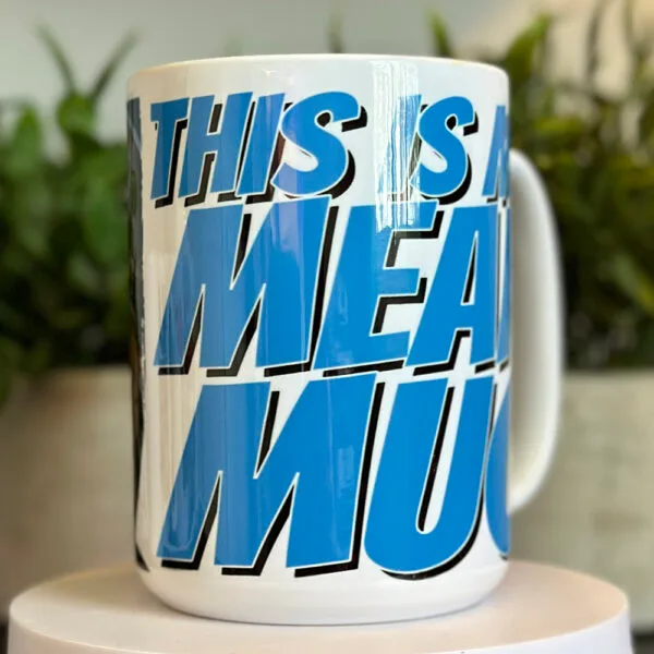 Ice Cube 'This is My Mean Mug' Ceramic Mug - Image 3