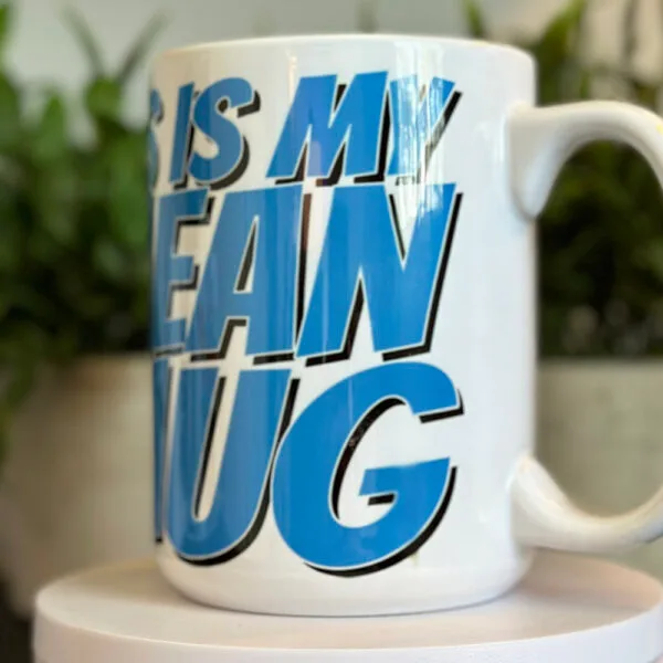Ice Cube 'This is My Mean Mug' Ceramic Mug - Image 4