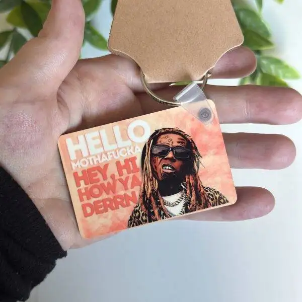 Lil Wayne 'Hello Mothaf*cka' Keychain