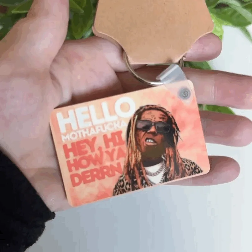 Lil Wayne 'Hello Mothaf*cka' Keychain - Image 2