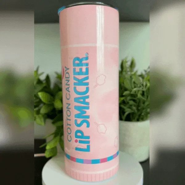 Cotton Candy Lipsmackers Stainless Steel Tumbler - Image 2