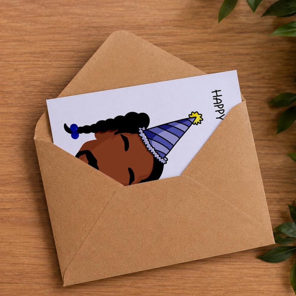 'Happy Birth-dizzle' Snoop Dogg Greeting Card - Image 5