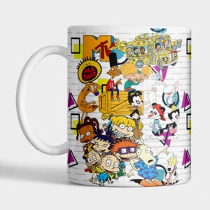 90's Kid Cartoon Ceramic Mug