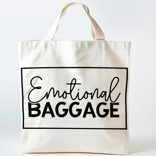 Emotional Baggage Mini Canvas Tote Bag