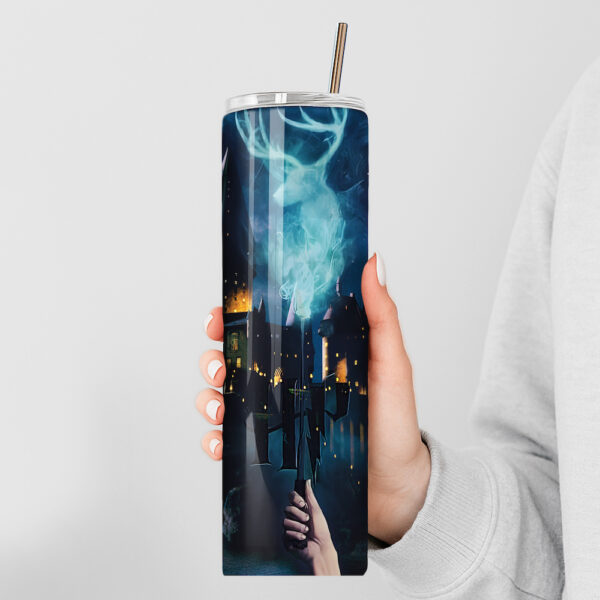 Harry Potter Patronus Stainless Steel Tumbler - Image 3