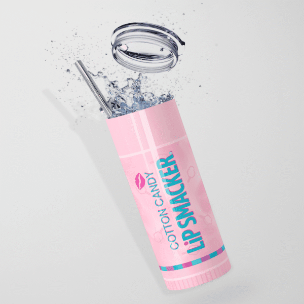 Cotton Candy Lipsmackers Stainless Steel Tumbler - Image 5