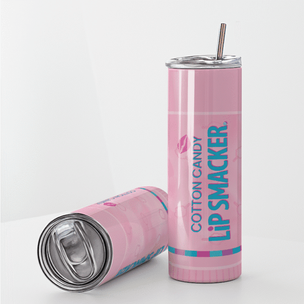 Cotton Candy Lipsmackers Stainless Steel Tumbler - Image 6