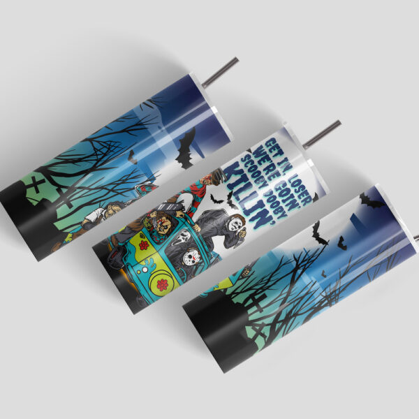 Scooby Doo Horror Characters Stainless Steel Tumbler - Image 4