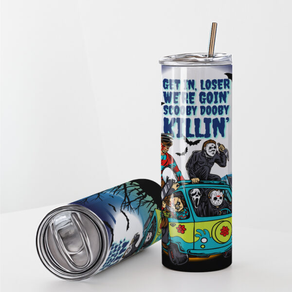 Scooby Doo Horror Characters Stainless Steel Tumbler - Image 6
