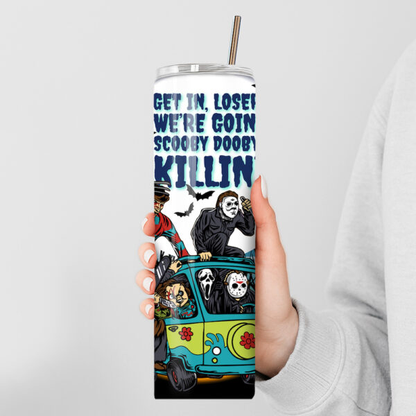 Scooby Doo Horror Characters Stainless Steel Tumbler - Image 3