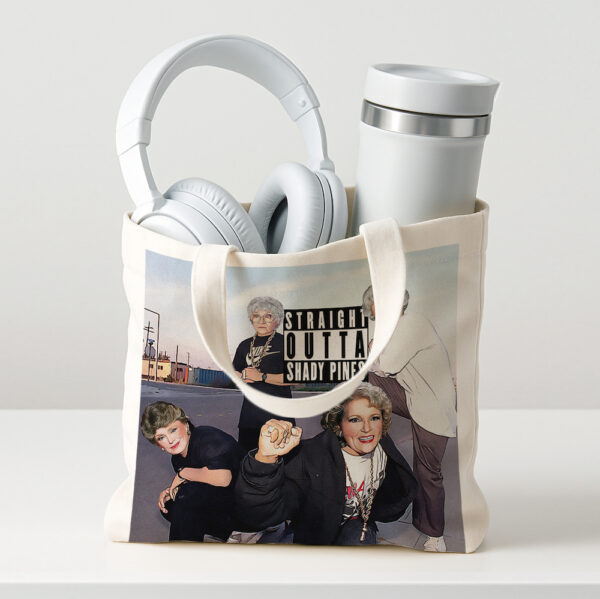 Golden Girls NWA Mini Canvas Tote Bag - Image 2