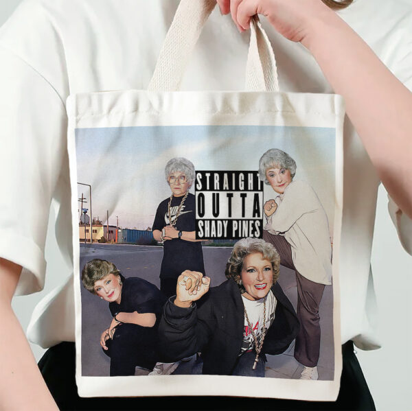 Golden Girls NWA Mini Canvas Tote Bag - Image 2