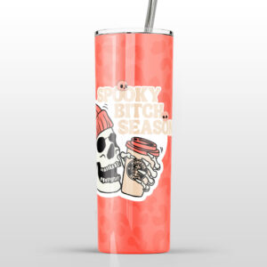 Spooky Bitch Season Stainless Steel Tumbler