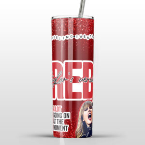 TS Red Era Spotify Activated Stainless Steel Tumbler