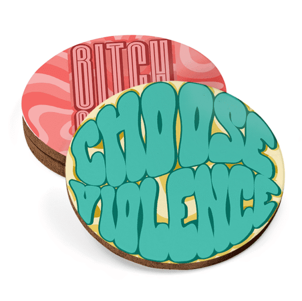 Sassy Retro Drink Coasters - Image 3