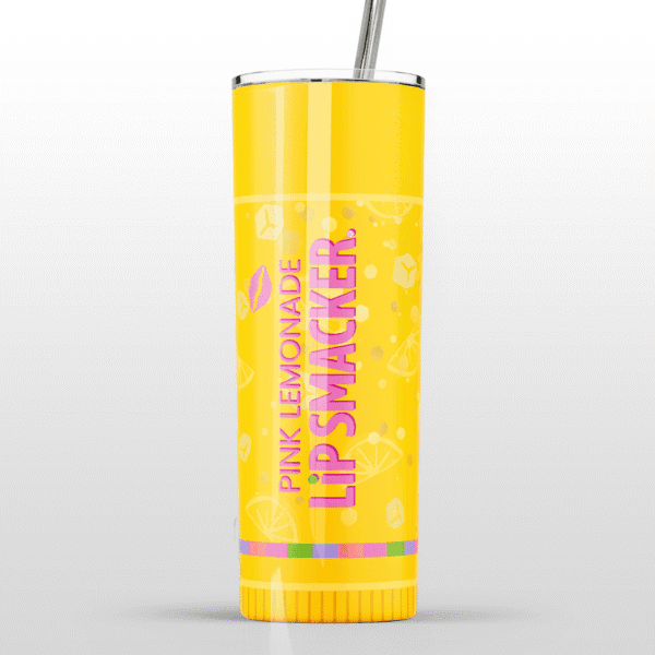 Pink Lemonade Lipsmackers Stainless Steel Tumbler