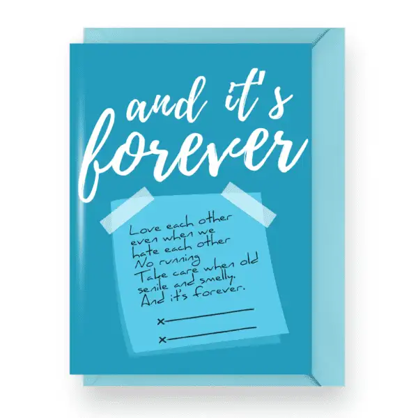 MerDer Grey's Anatomy Post-It Greeting Card