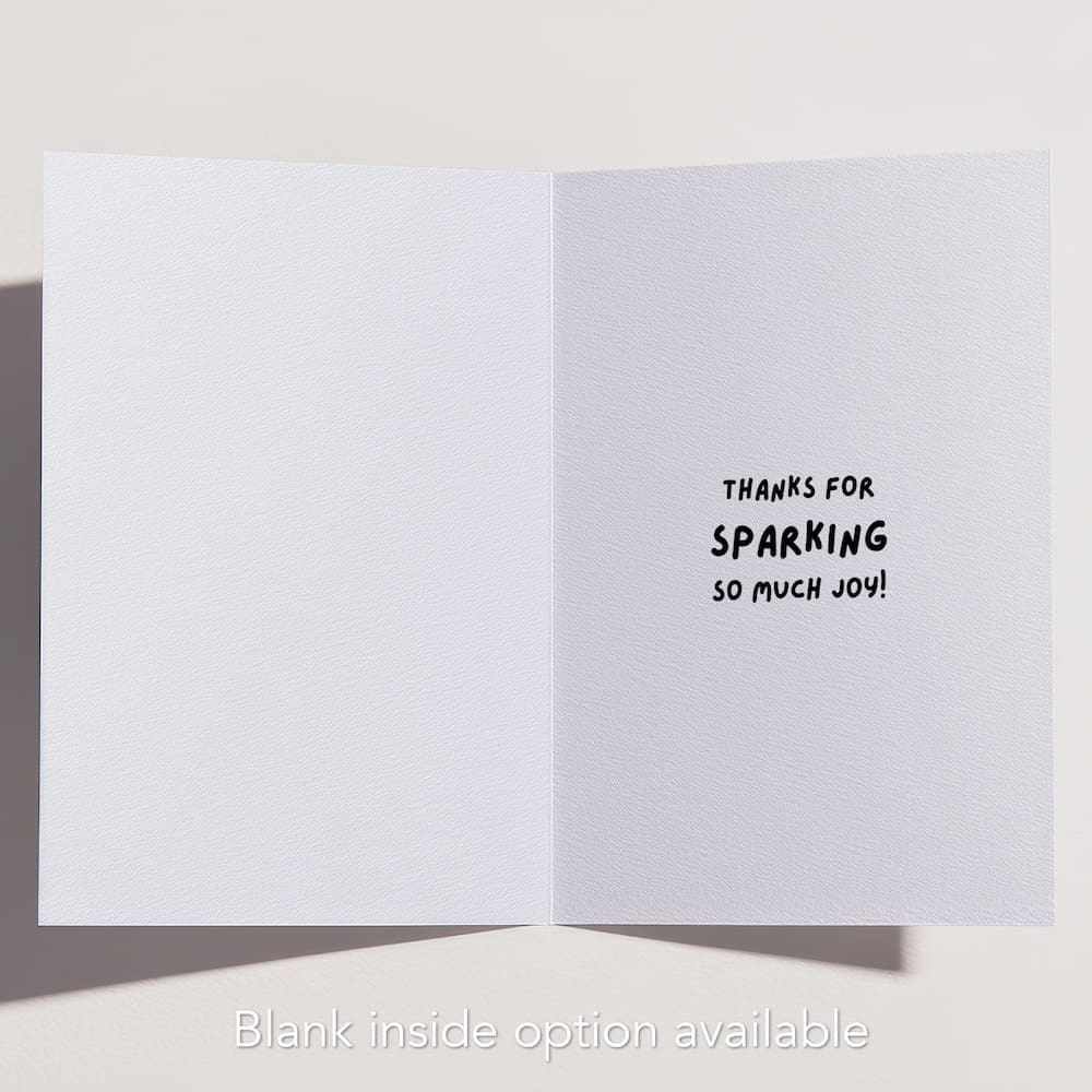 'You're the Light of my Life' Dumpster Fire Card - Image 3