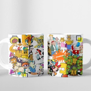 90's Kid Cartoon 15oz Ceramic Mug