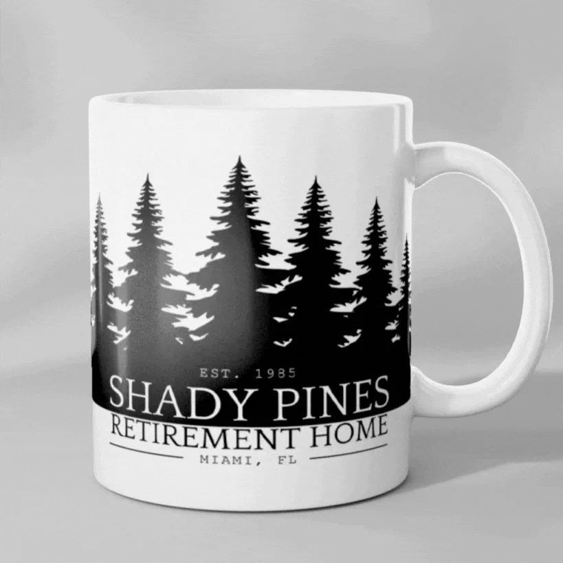 Shady Pines Retirement Home 15oz Ceramic Mug - Image 2