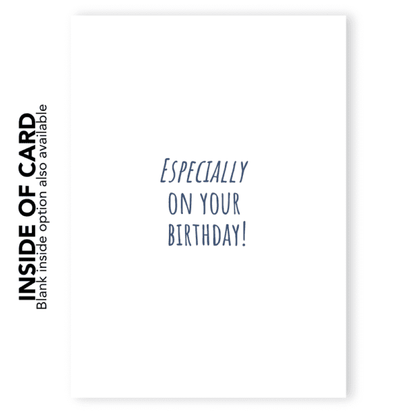 Bad Bitch Grandma Birthday Greeting Card - Image 2
