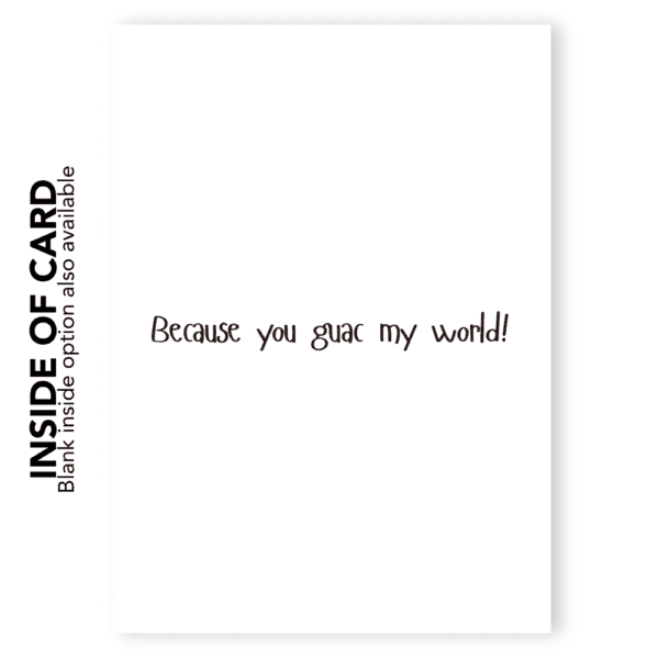 'I Got You An Avo-Cardo' Greeting Card - Image 2
