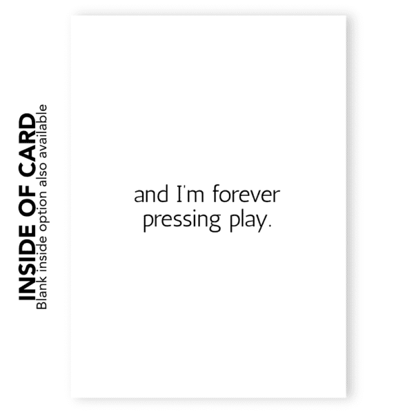 'You're the Perfect Mix' Love Greeting Card - Image 2