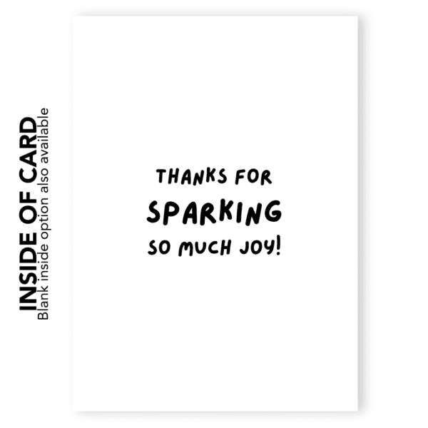 'You're the Light of my Life' Dumpster Fire Card - Image 2