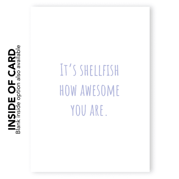 'You're Shrimply The Best' Greeting Card - Image 2