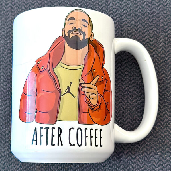 Drake Hotline Bling Meme 15oz Ceramic Mug - Image 4