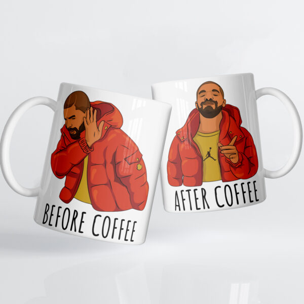 Drake Hotline Bling Meme Ceramic Mug - Image 3