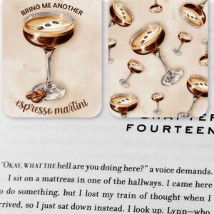 Bring Me Another Espresso Martini Bookmarks Set of 2