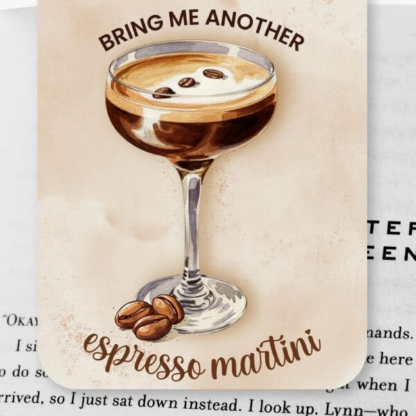 Bring Me Another Espresso Martini Bookmarks Set of 2 - Image 2