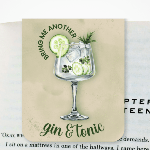 Bring Me Another Gin & Tonic Bookmarks Set of 2 - Image 2