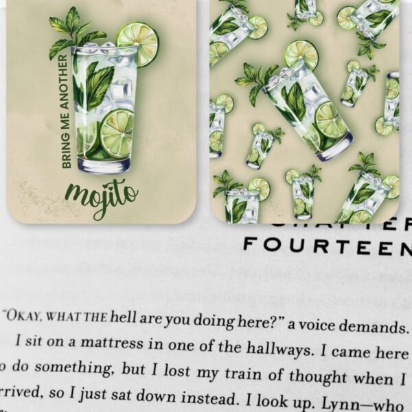 Bring Me Another Mojito Bookmarks Set of 2