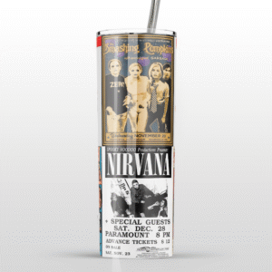 Classic Alternative Concert Posters Stainless Steel Tumbler