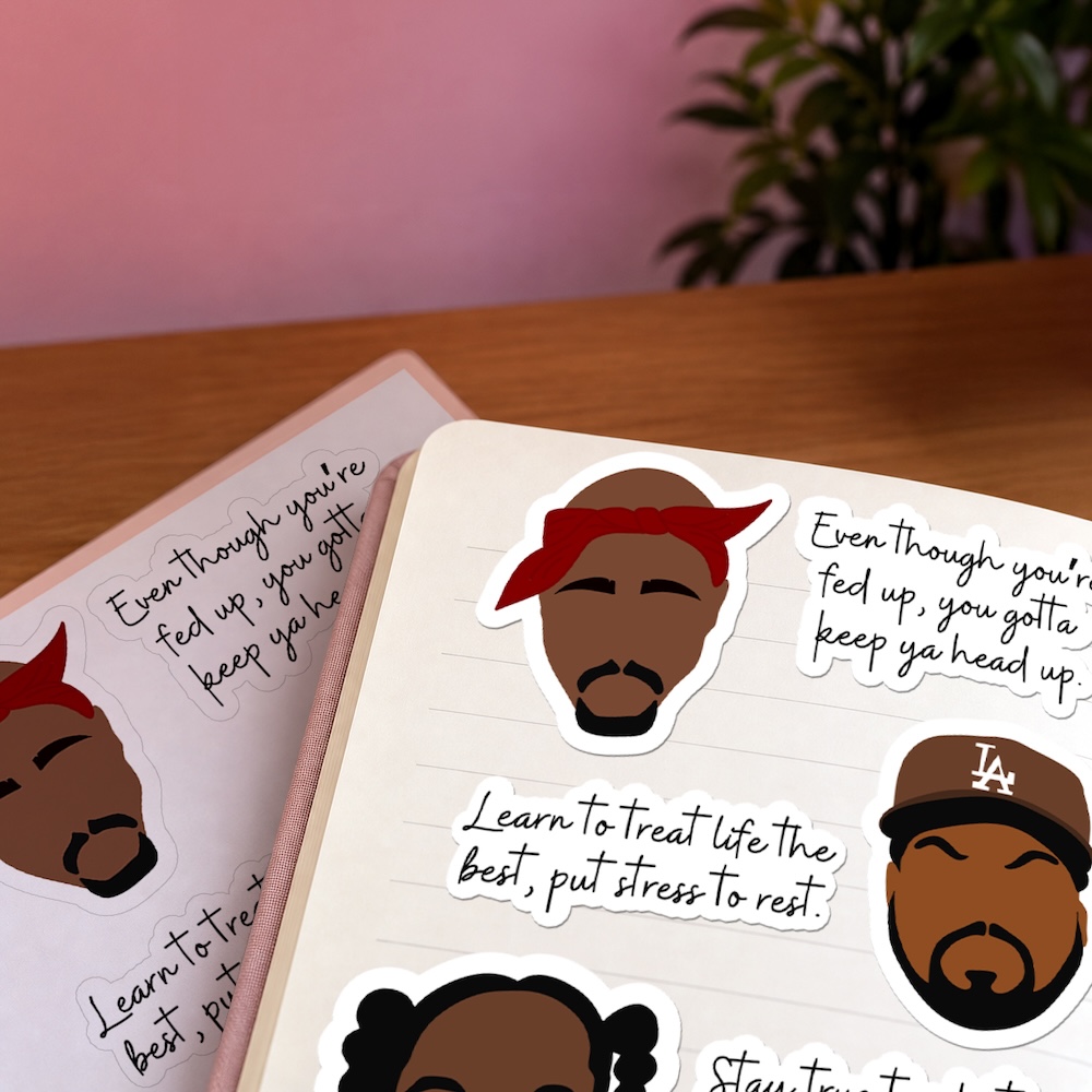 OG Rappers Sticker Sheet - Image 3
