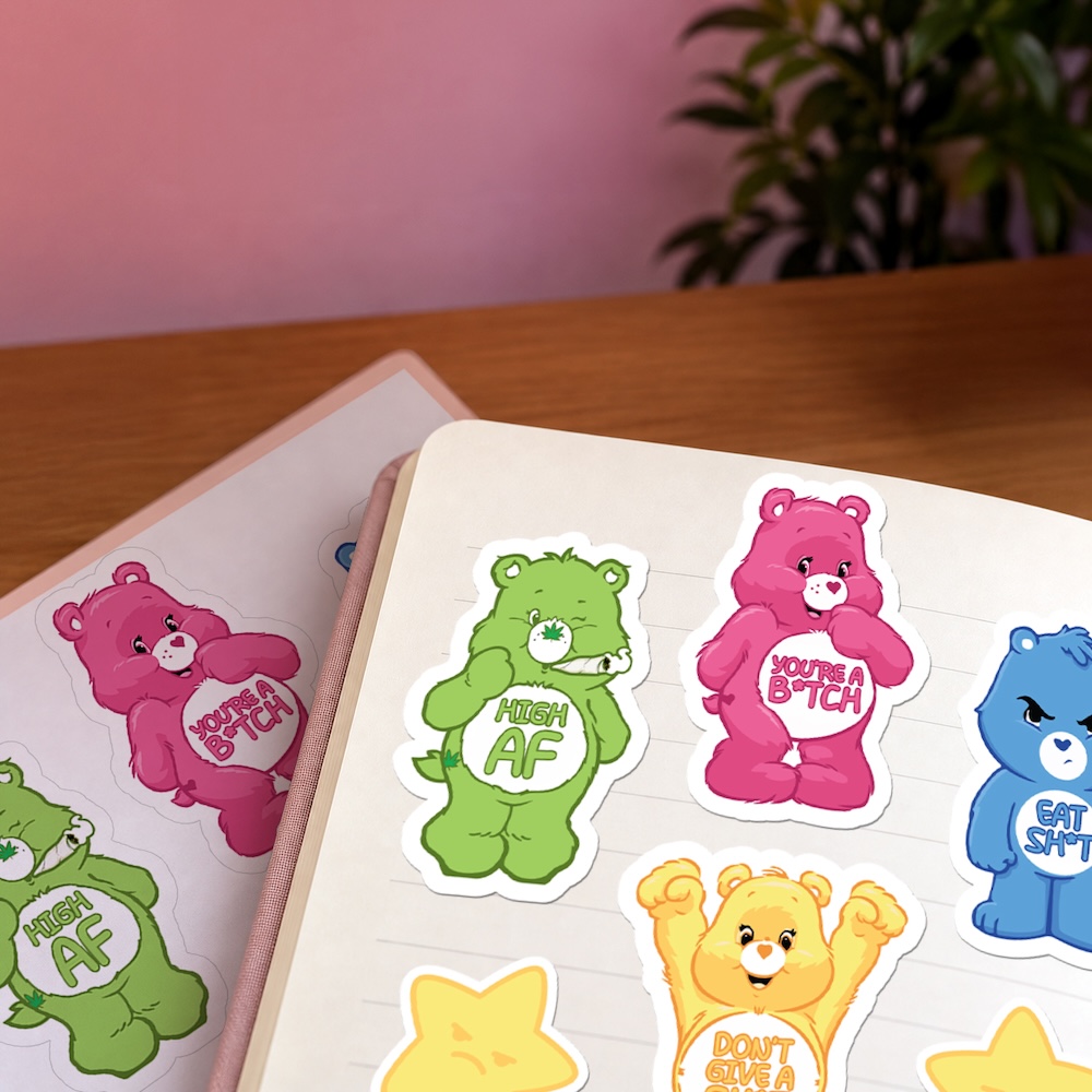 Swear Bears Sticker Sheet - Image 3