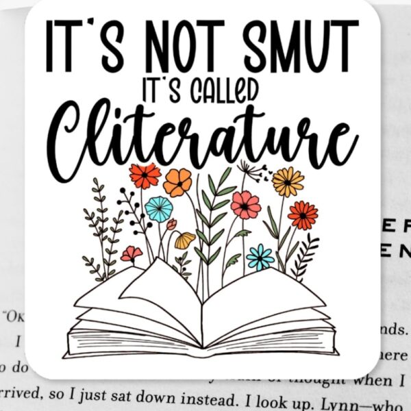 'It's Not Smut' Magnetic Bookmark