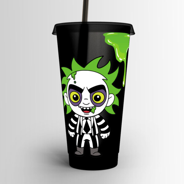 Beetlejuice 'Strange and Unusual' Plastic Cold Cup