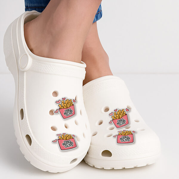 Fries Before Guys Shoe Charm - Image 2