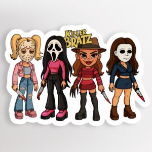 Killer Dollz Horror-Inspired Halloween Sticker