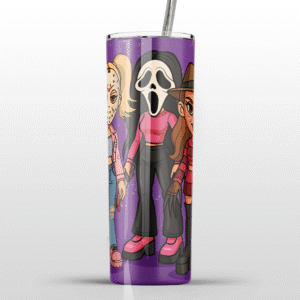 Killer Dollz Horror-Inspired Halloween Stainless Steel Tumbler