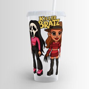 Killer Dollz Horror-Inspired Halloween Plastic Cold Cup