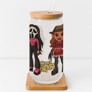 Killer Dollz Horror-Inspired Halloween Frosted Glass Cup