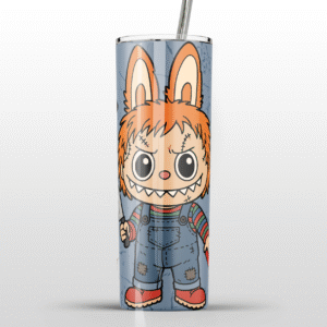 Labubu Horror Doll Halloween Stainless Steel Tumbler
